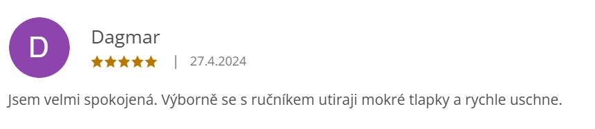 recenze ručník